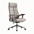 Chaise de bureau en tissu gris avec accoudoirs réglables 60 x 60 x 120cm